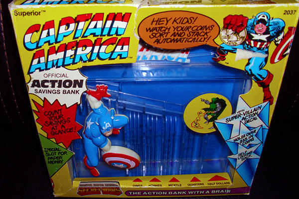 Captain America action bank