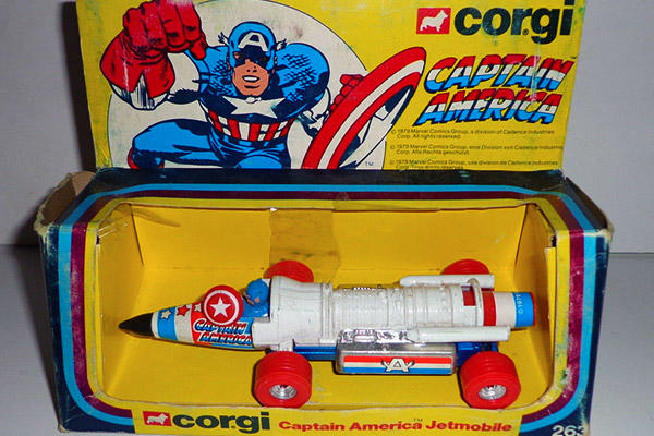 Captain America Jetmobile toy