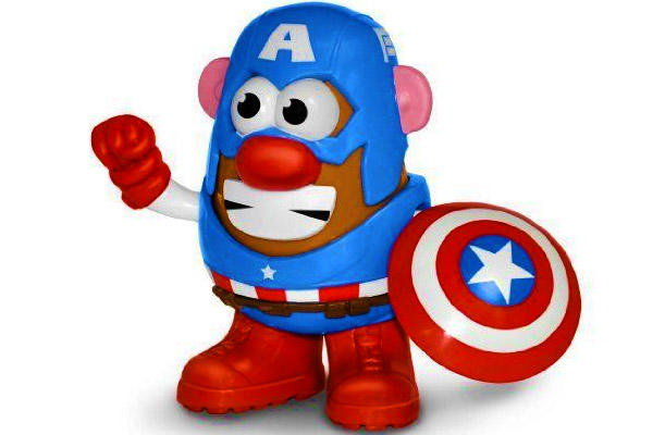 Captain America Mr. Potato Head