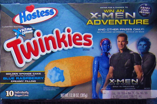 X-Men Days of Future Past Twinkies