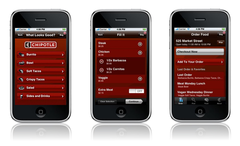 Chipotle app