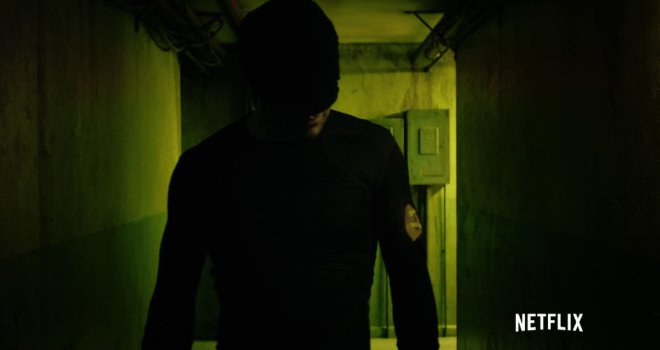 Daredevil In Hallway
