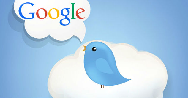 Twitter Bird Google