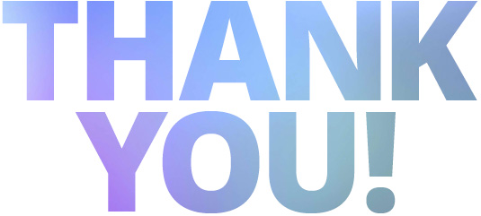 THANK YOU!
